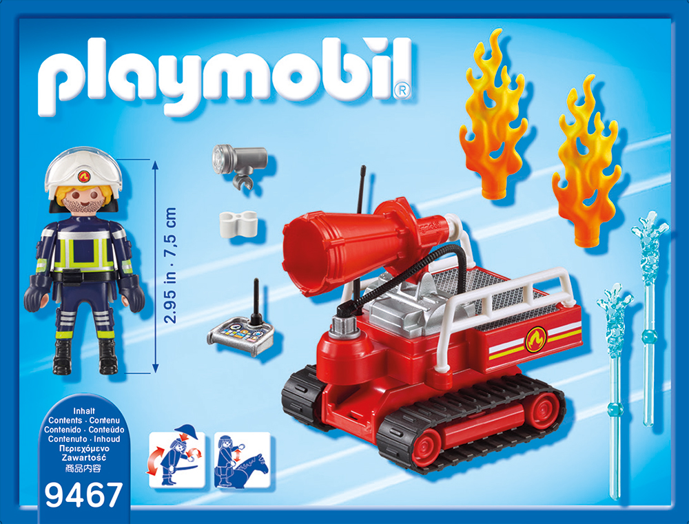 PLAYMOBIL® 9467 - Feuerwehr-Löschroboter