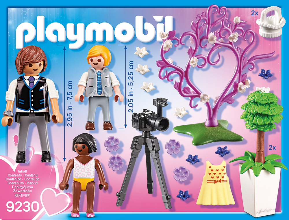 PLAYMOBIL® 9230 - Fotograf mit Blumenkindern