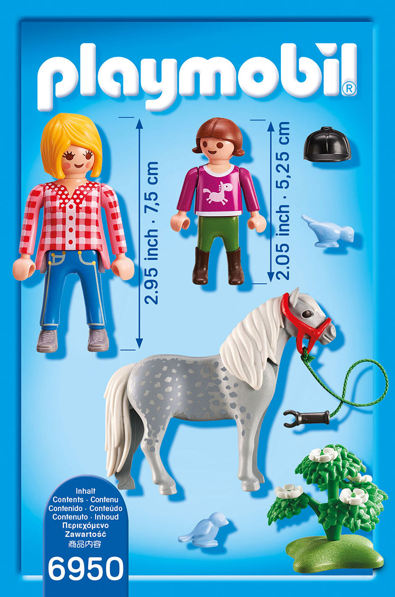 PLAYMOBIL® 6950 - Spaziergang mit Pony