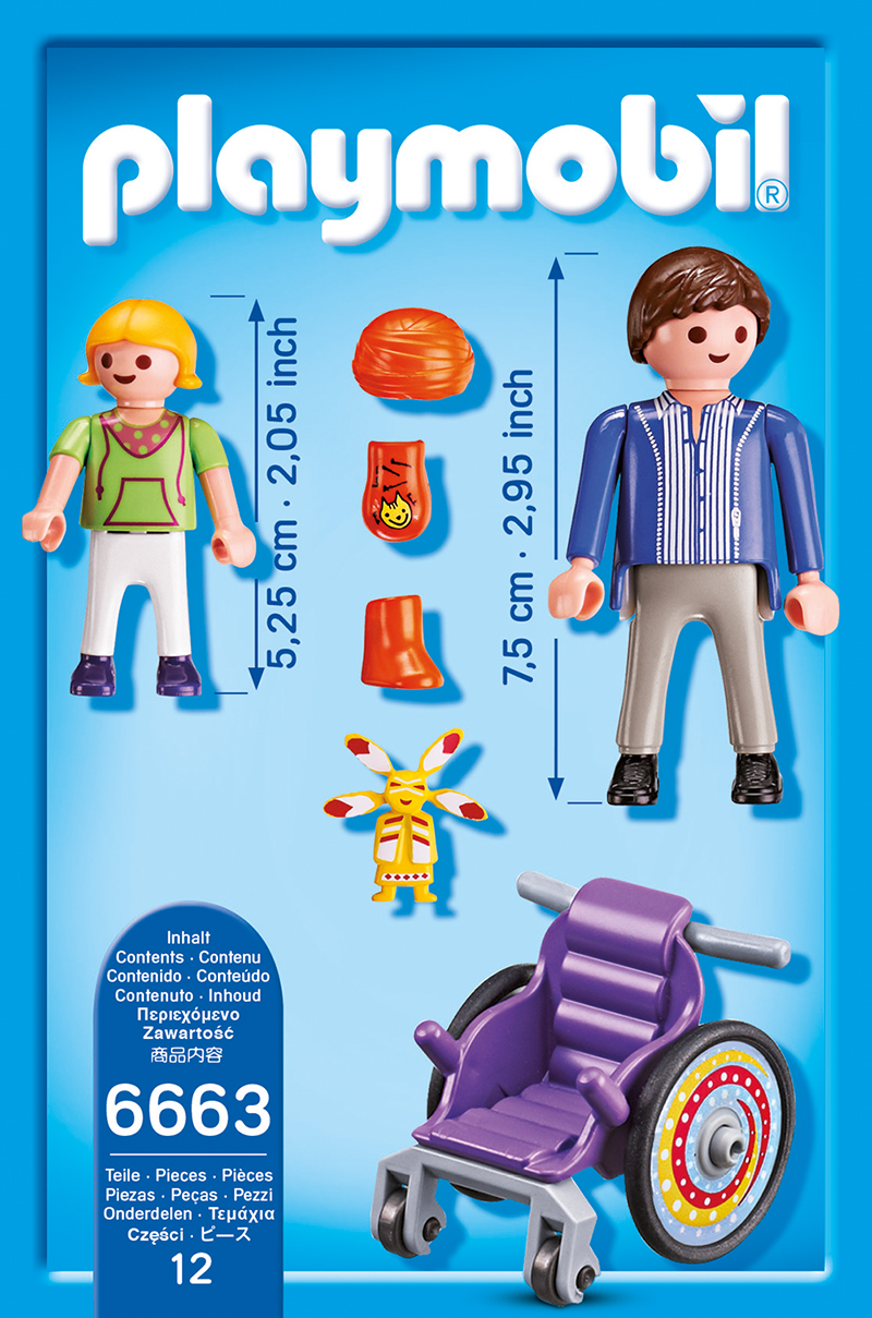 PLAYMOBIL® 6663 - Kind im Rollstuhl