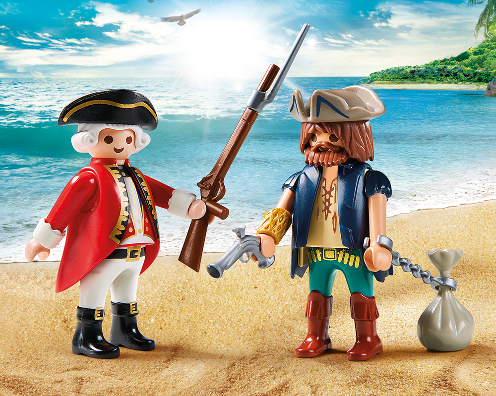 PLAYMOBIL® 9446 - Duo Pack Pirat und Soldat