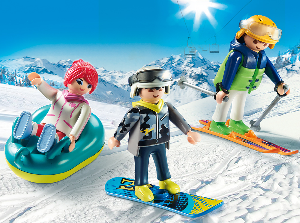 PLAYMOBIL® 9286 - Freizeit-Wintersportler