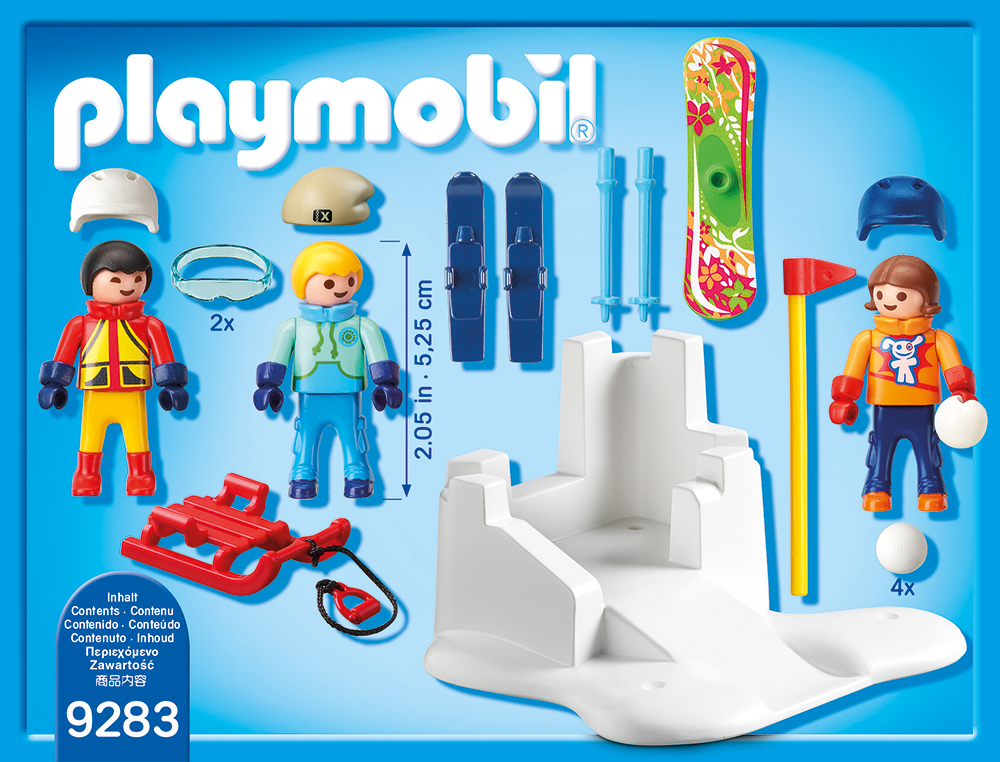 PLAYMOBIL® 9283 - Schneeballschlacht