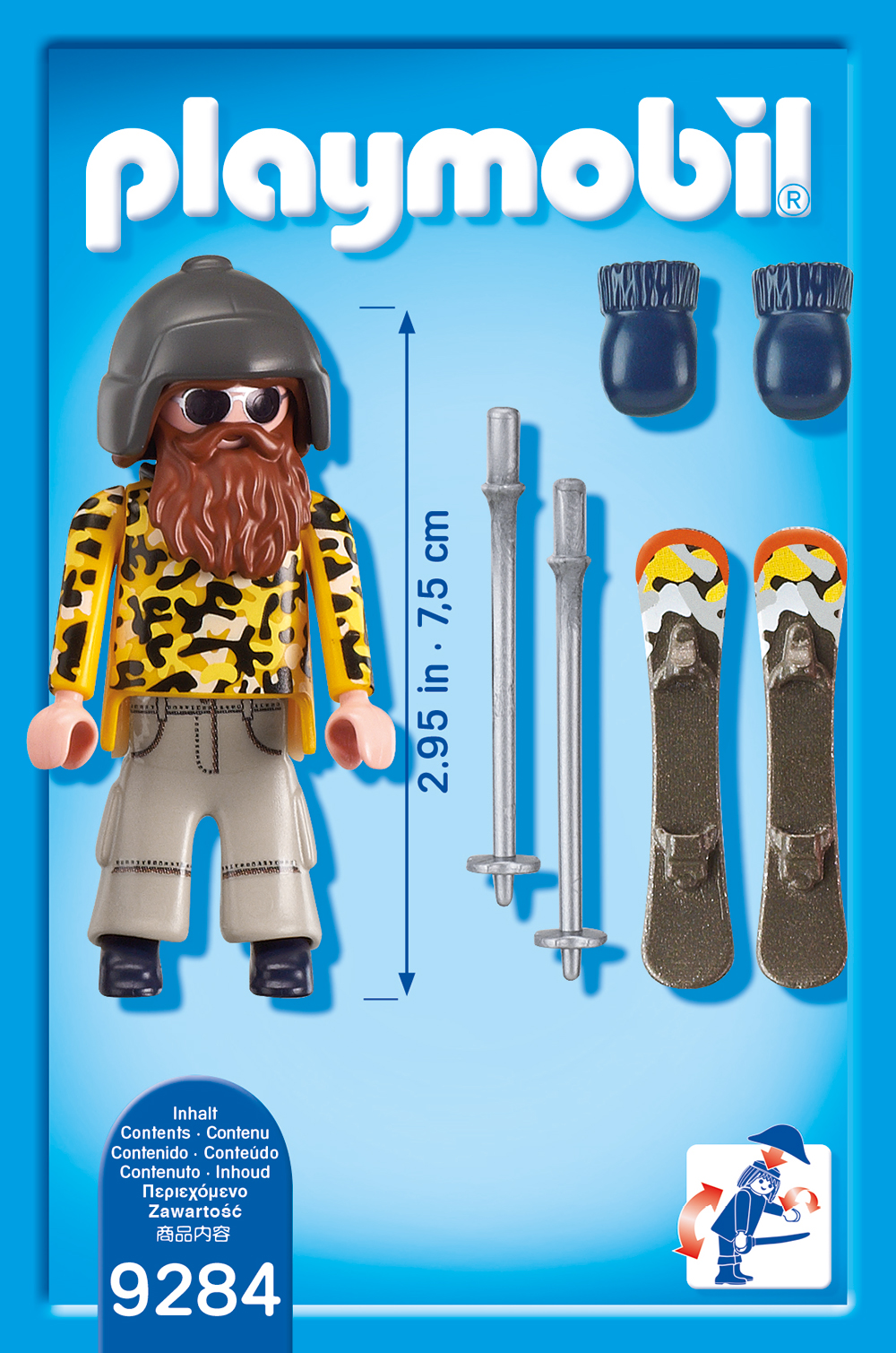 PLAYMOBIL® 9284 - Skifahrer mit Snowblades